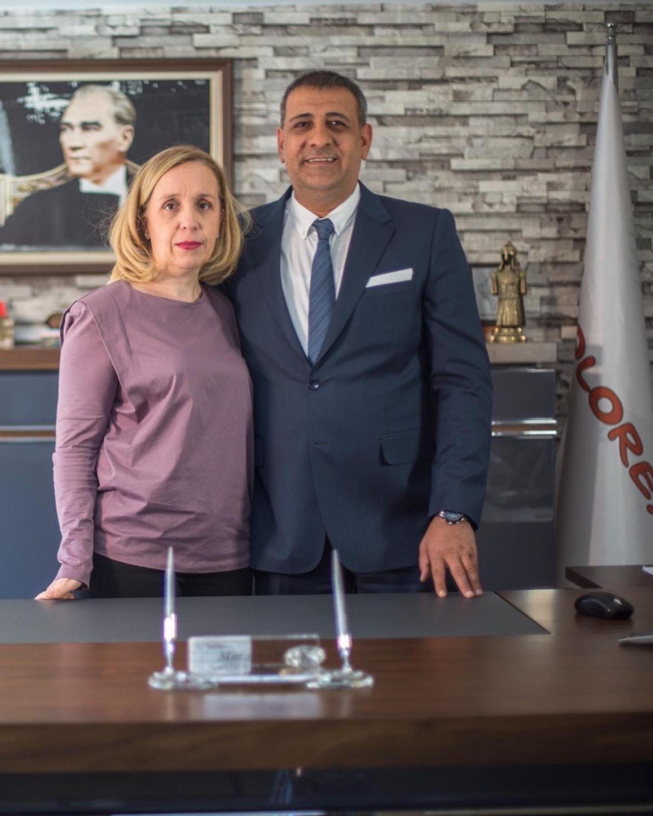 Erk-Han founders — Chairman of the Board and his wife Sedef